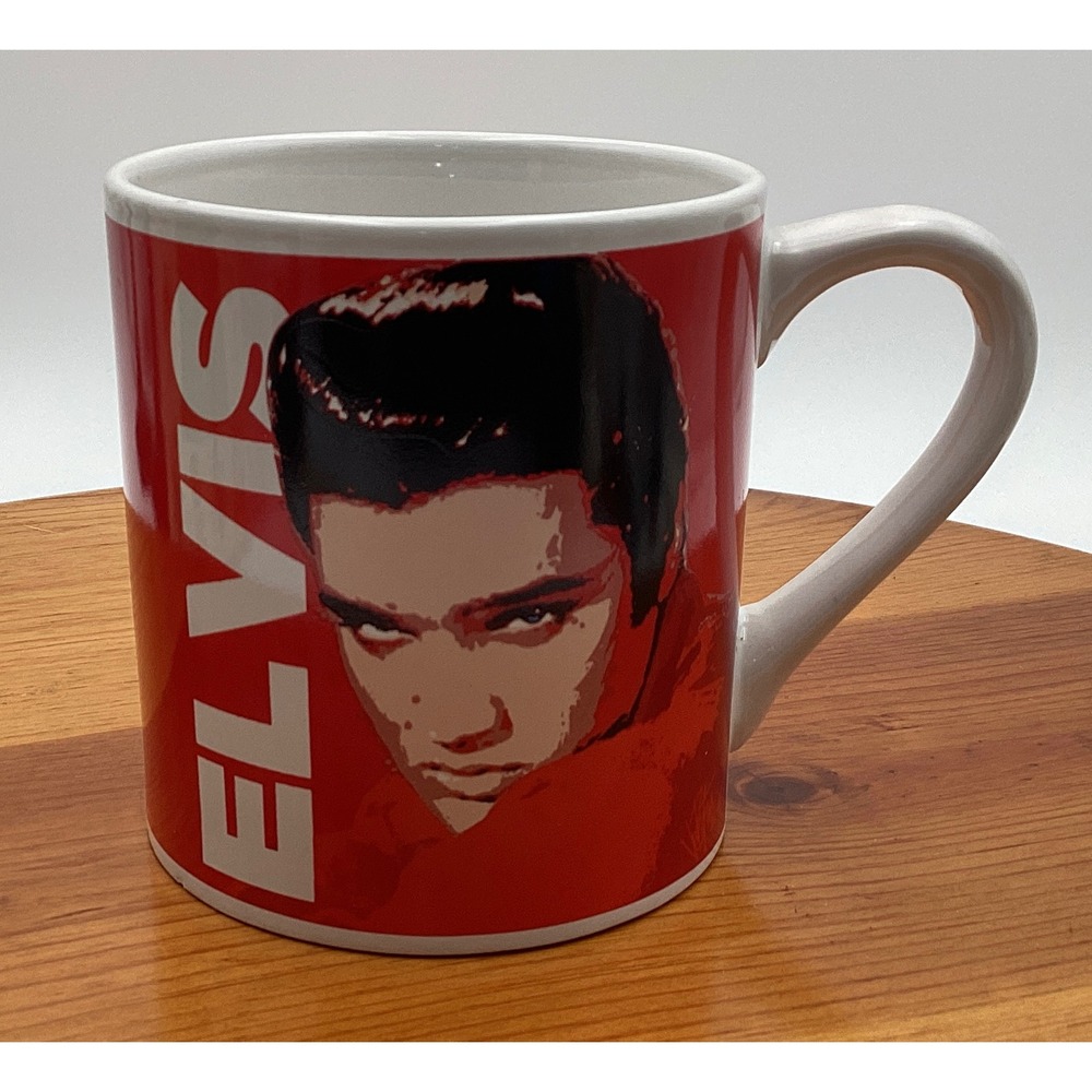 Elvis Presley Joe Petruccio Red Coffee Mug Before Elvis There Was Nothing 2018